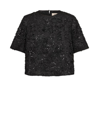 MMReya Sequins Back Top