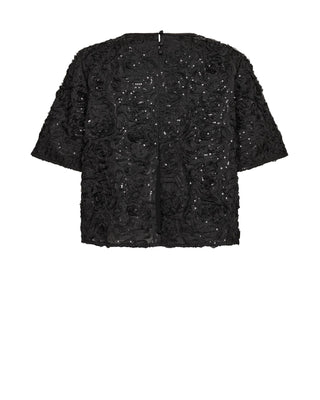MMReya Sequins Back Top
