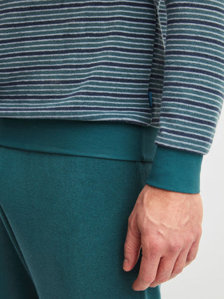 HERREN Pyjama mit Bündchen