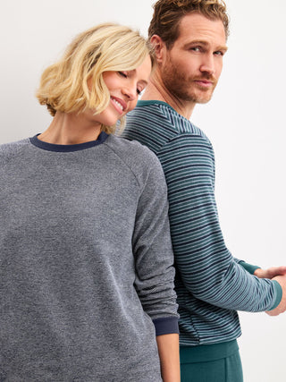 HERREN Pyjama mit Bündchen