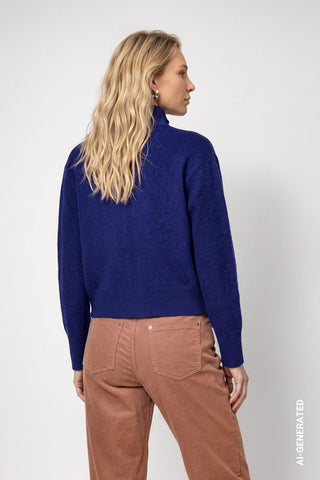 Strickjacke mit Pattentaschen