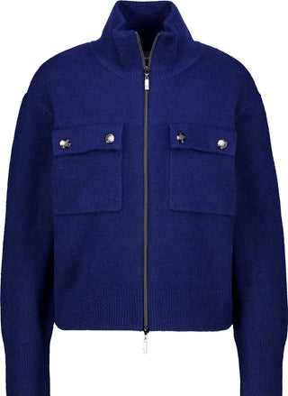 Strickjacke mit Pattentaschen