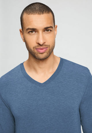 Casuals L/SLV Shirt V-Neck