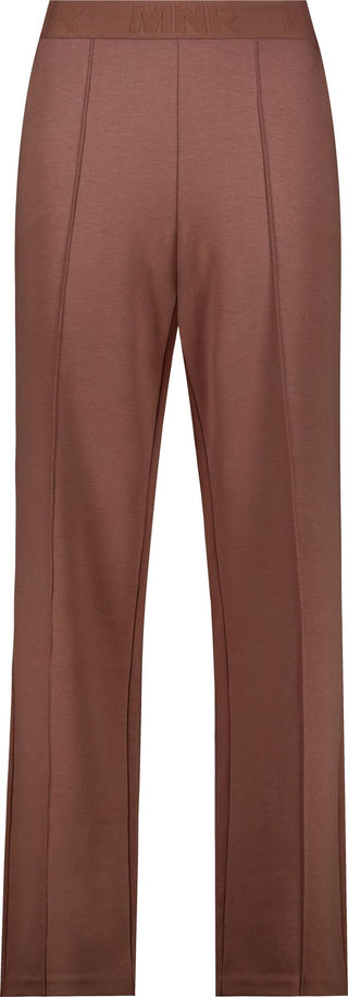 Hose mit Schriftband von Monari in Braun – Hose für Damen – Ansicht 6