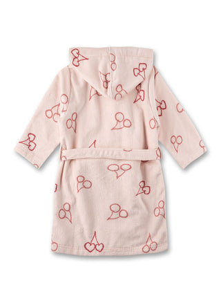 Bademantel/Morningcoat von Sanetta in Rosa – Bademantel für Kinder – Ansicht 2