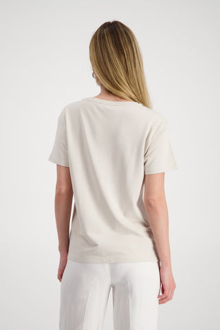 T-Shirt, light sand