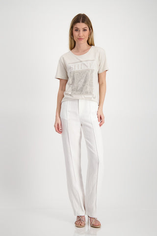 T-Shirt, light sand