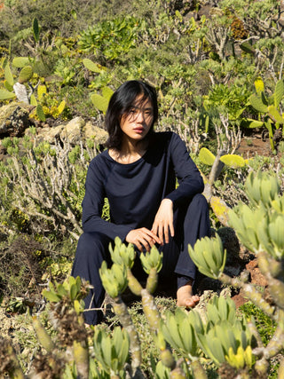 DAMEN Shirt langarm